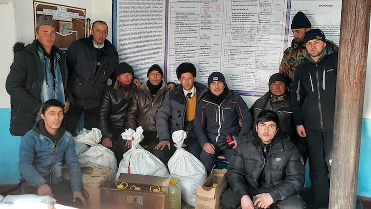 Projekt Radzelten in Tadschikistan - GlobalSocial-Network